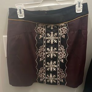 Anthropologie Mini Skirt